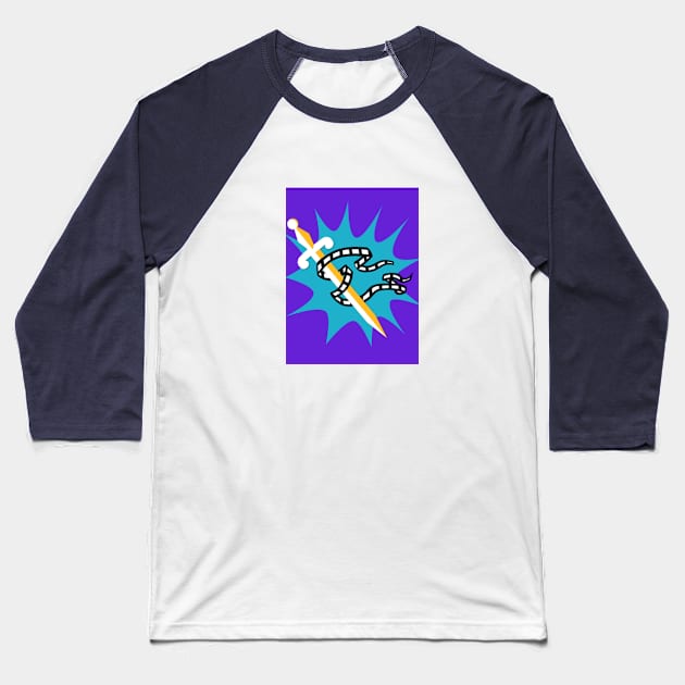 King Fan Talk Podcast Artwork Baseball T-Shirt by Force Ghost Conversations